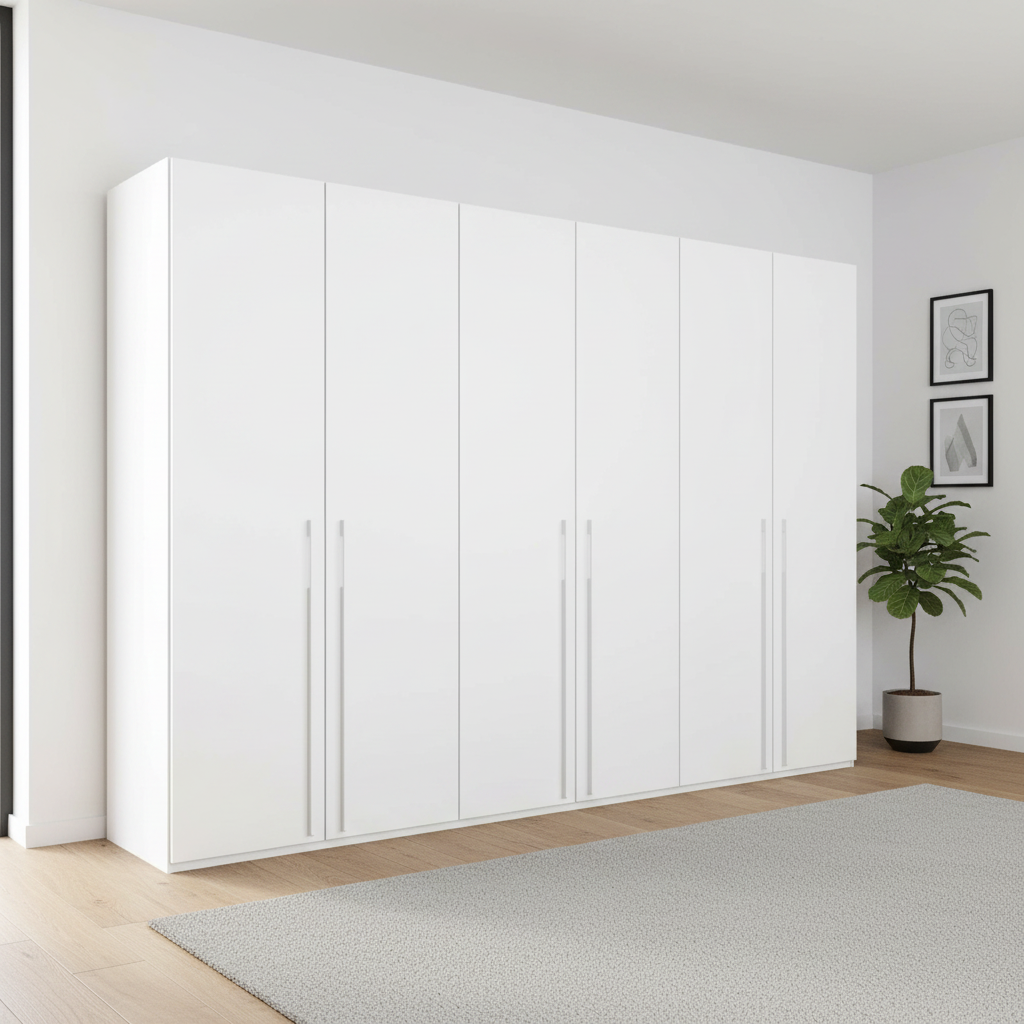 Rauch Kacey Pure Large 6 Door Wardrobe – 301cm