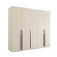 Kacey Pure 5 Door 251cm Wide Wardrobe
