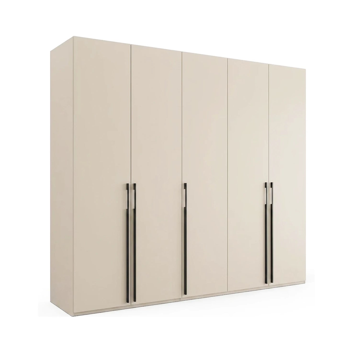 Kacey Pure 5 Door 251cm Wide Wardrobe
