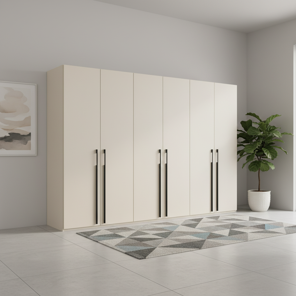 Rauch Kacey Pure Large 6 Door Wardrobe – 301cm