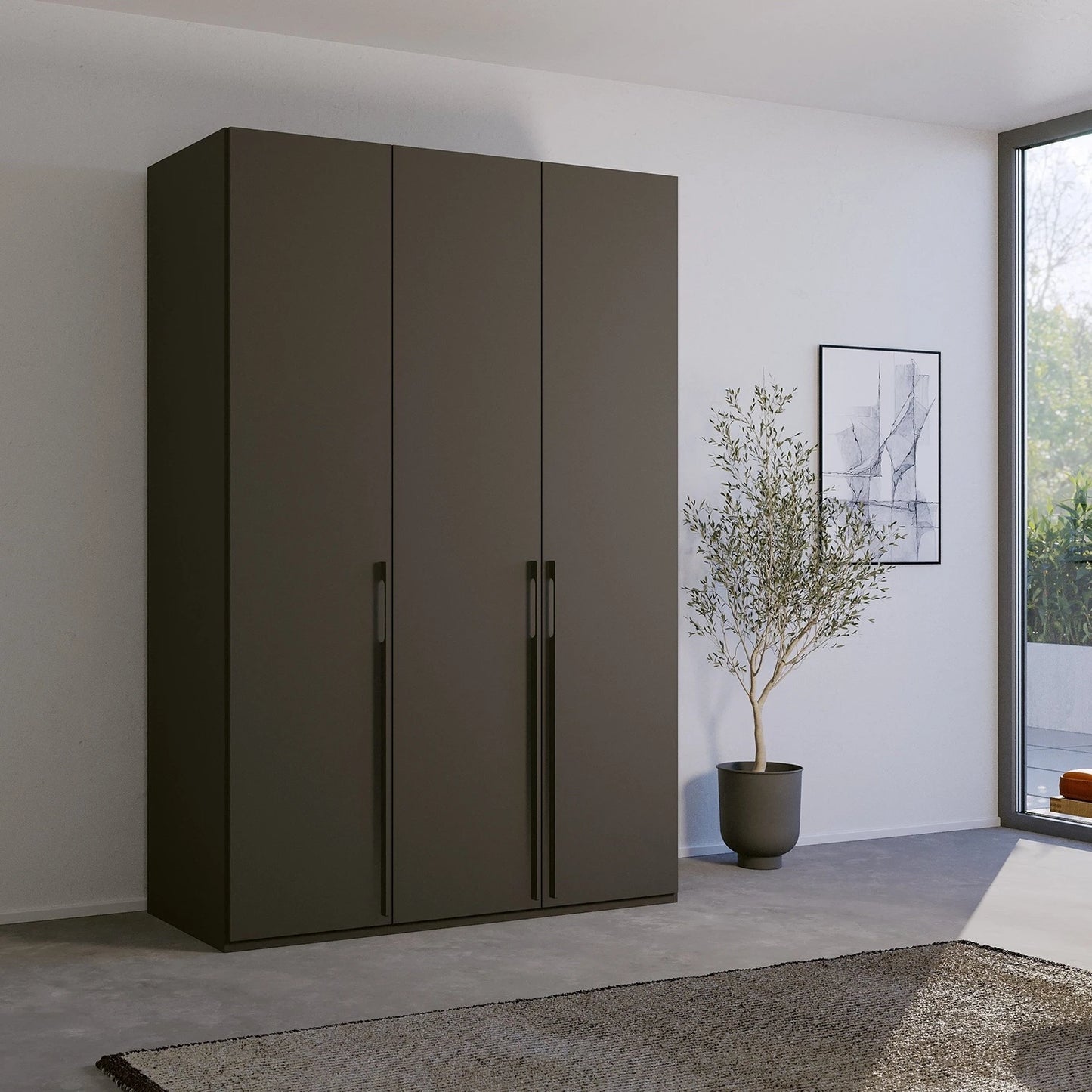 Rauch Kacey Pure 3 Door Wardrobe – 151cm