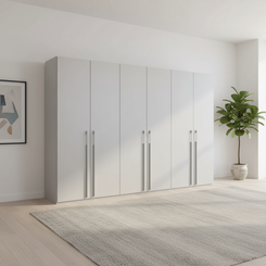 Rauch Kacey Pure Large 6 Door Wardrobe – 301cm