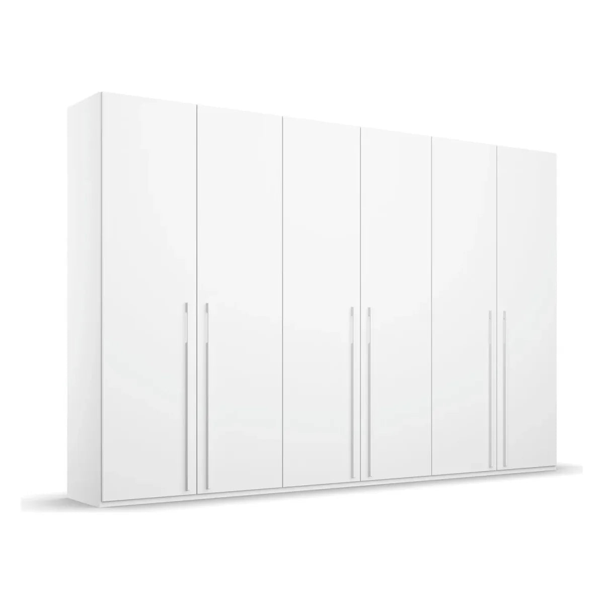 Rauch Kacey Pure Silk Grey 6 Door Large Wardrobe - Premium Interior 
