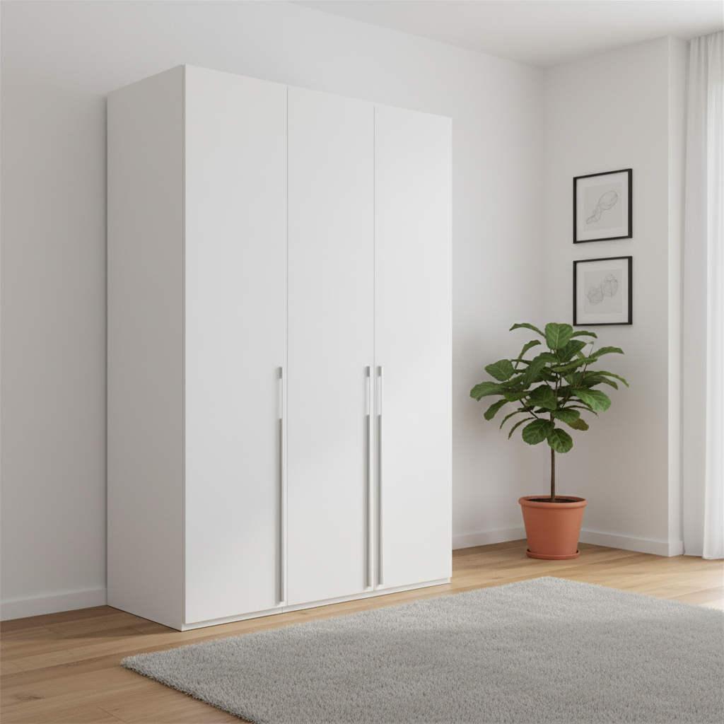 Rauch Kacey Pure 3 Door Wardrobe – 151cm