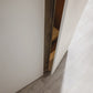 Door Close up of Larisa 251cm Champagne & Atlantic Oak Hinged 5 Door Wardrobe 