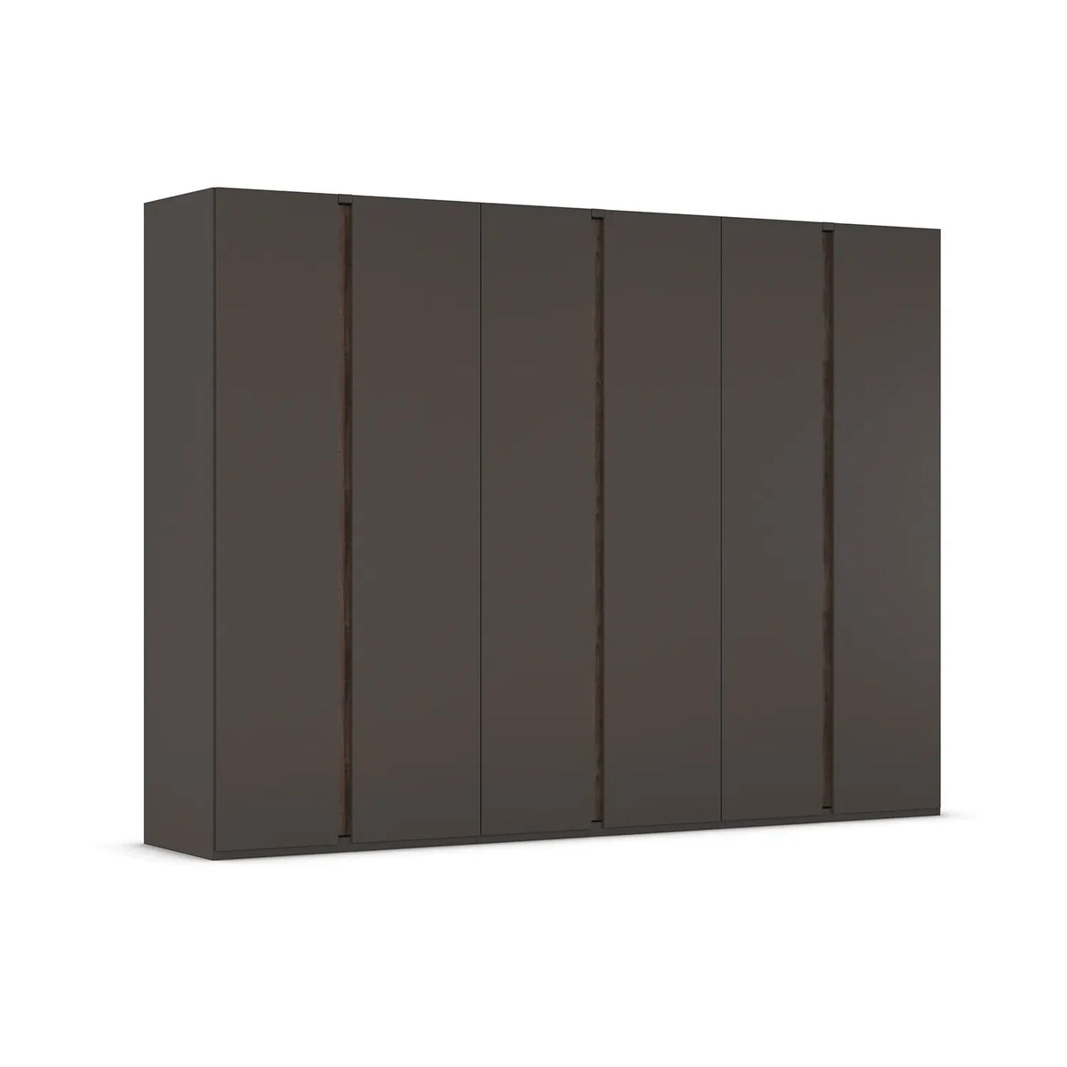 Rauch Larisa 301cm Graphite & Atlantic Oak Hinged six Door Wardrobe 