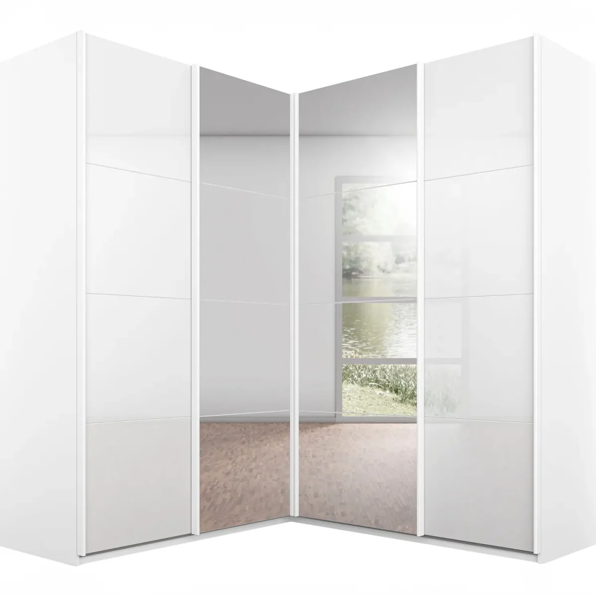 Large Corner Wardrobes