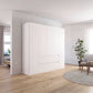 Rauch White wardrobe by Rauch with 5 Doors and 6 Drawers