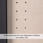 Rauch Forms Oak & Champagne Glass 3 Door Sliding Wardrobe - Pendle Village Furniture
