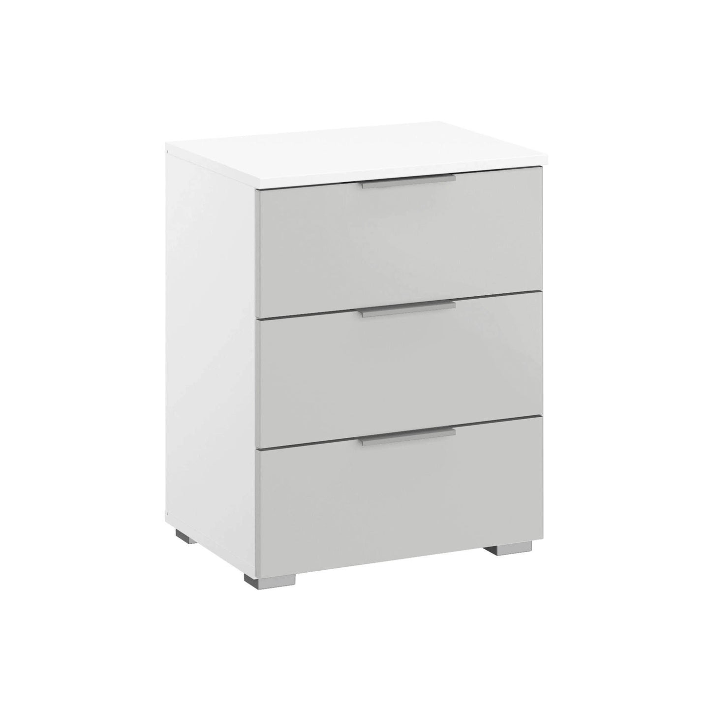 Rauch Maverick 3 Drawers Silk Grey Beside Table