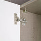 Symphony 201cm Decor 4 Door Hinged Wardrobe - Internal Mechanism Close view