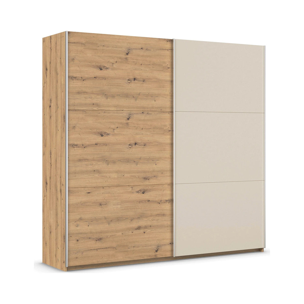 Rauch Monza 2 Door Sliding Wardrobe in Oak