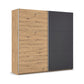 Rauch Monza 2 Door Sliding Wardrobe in Oak