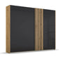 Rauch Mosbach Basalt Glass Sliding Door Wardrobe - W226cm