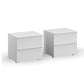 Rauch Novus 2 Drawer Beside Table in White