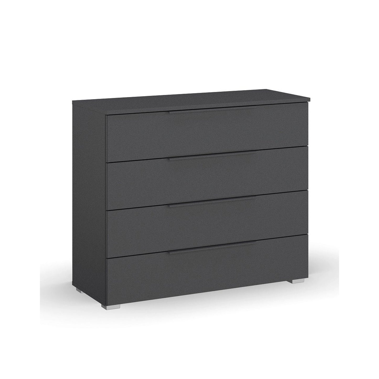 Rauch Novus 4 Drawer Wide Chest in Graphite
