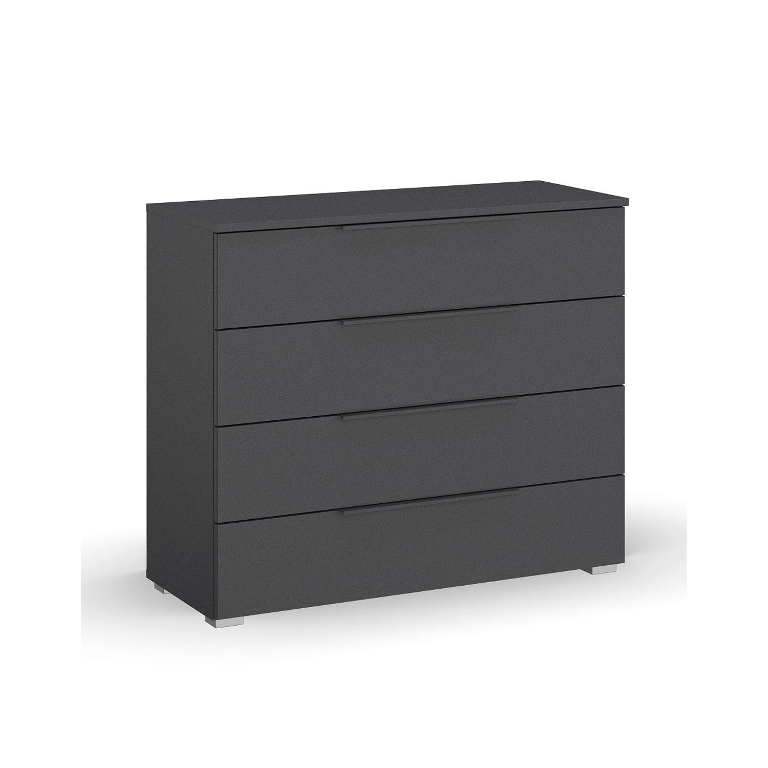 Rauch Novus 4 Drawer Wide Chest in Graphite