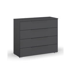 Rauch Novus 4 Drawer Wide Chest in Graphite
