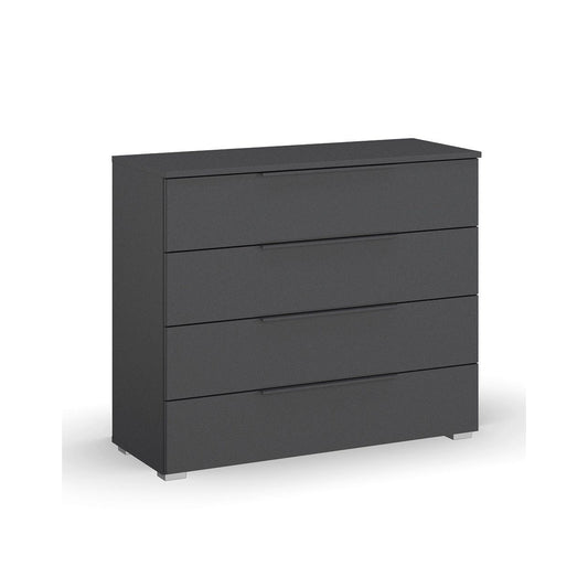 Rauch Novus 4 Drawer Wide Chest in Graphite