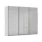 Rauch Contido Silk Grey 3 Door Sliding Wardrobe