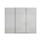 Rauch Contido Silk Grey 3 Door Sliding Wardrobe