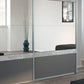 Close Up Penzberg 181cm Sliding Door Wardrobe with Mirror