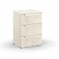 Rauch Perth 3 Drawer Champagne Glass Bedside Table