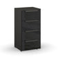 Rauch Perth 4 Drawer Basalt Glass Narrow Chest 