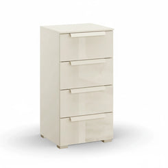 Rauch Perth 4 Drawer Champagne Glass Narrow Chest