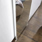 Rauch Perth White Glass Sliding Door Wardrobe - Closeup view
