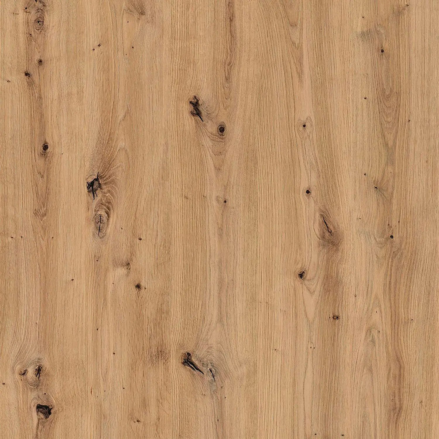 Rauch Prism Artisan Oak 3 Door Full Mirror Sliding Wardrobe - 271cm - Oak Wood Closeup view