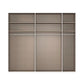 Rauch Ricco 5 Door Hinged Wardrobe With Glass Frame Door internal compartment