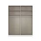 Rauch Heaven 4 Door Hinged Wardrobe with Décor Doors - Internal Compartments