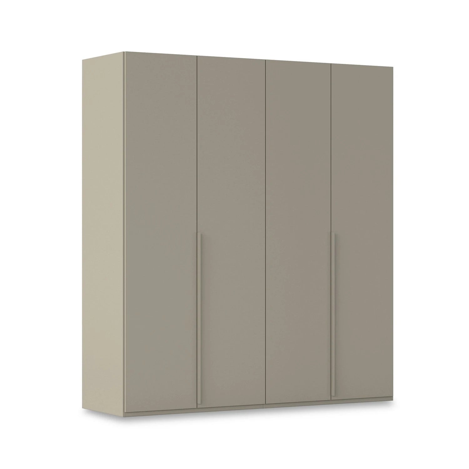 Rauch Heaven 4 Door Hinged Wardrobe with Décor Doors in Fango