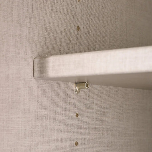 Rauch Storage Shelf - Orange - Closeup View