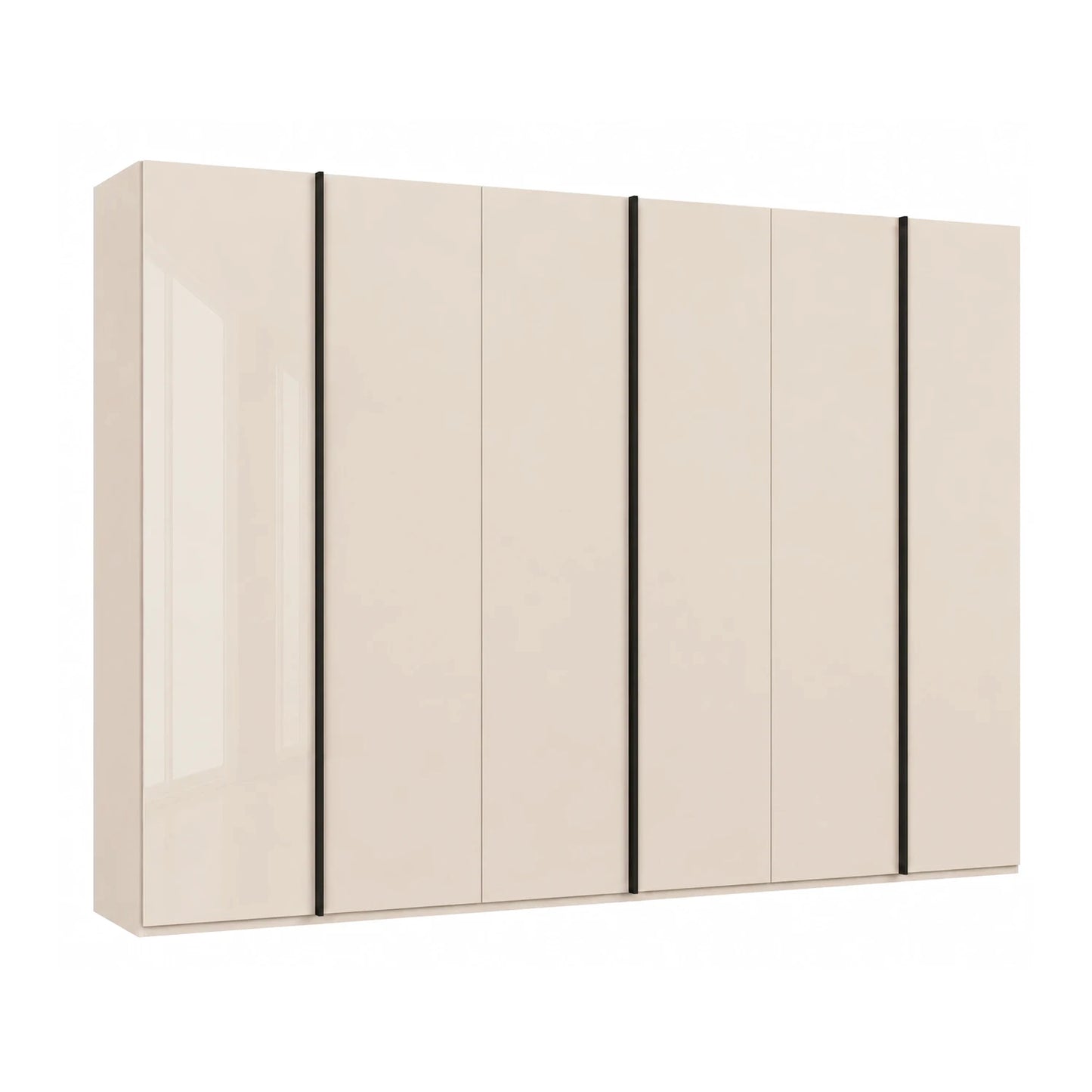 Rauch Symphony 301cm Glass 6 Door Wardrobe