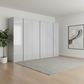 Rauch Symphony 301cm Glass 6 Door Wardrobe
