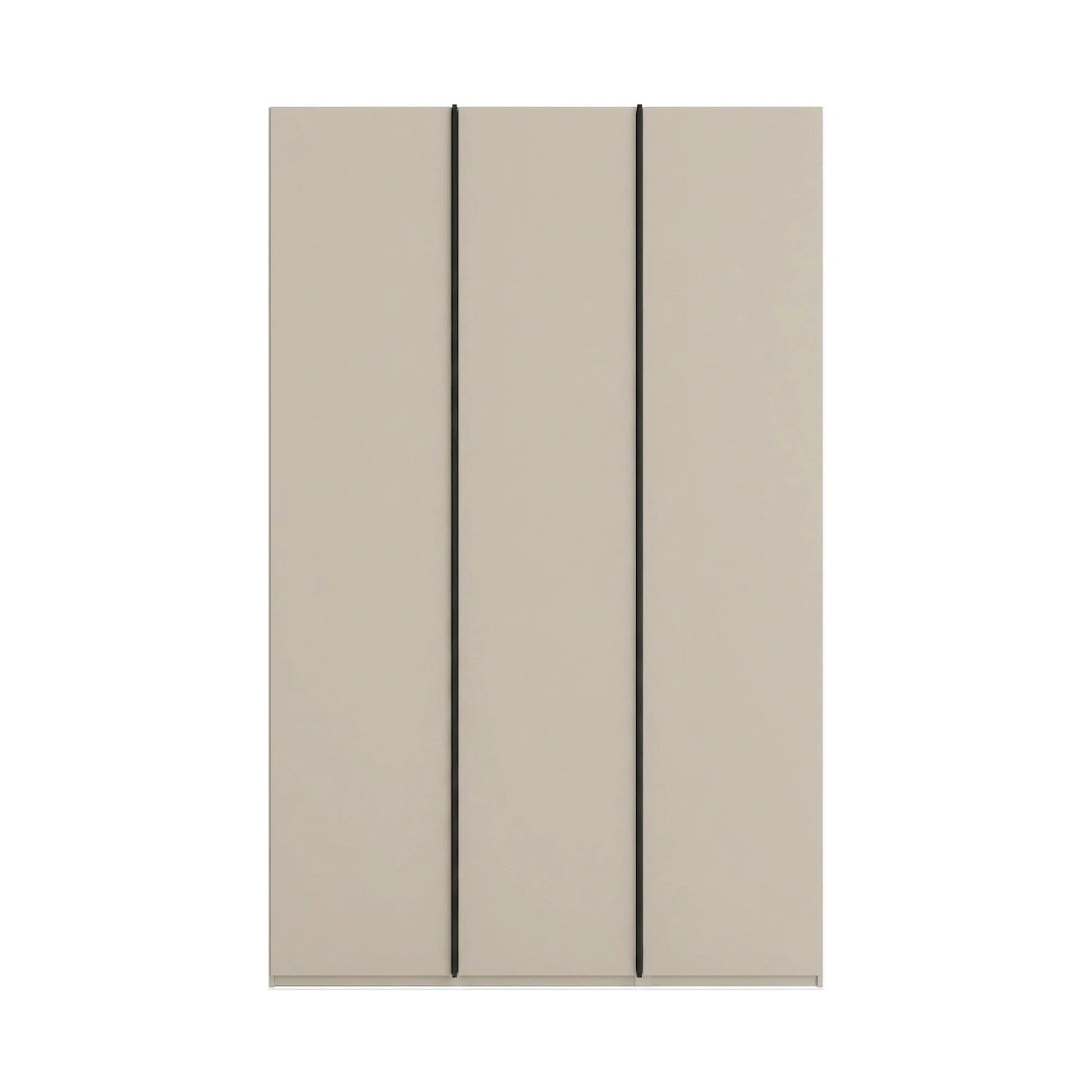 Champagne Rauch Symphony 3 Door wardrobe with full panel doors Width 151cm