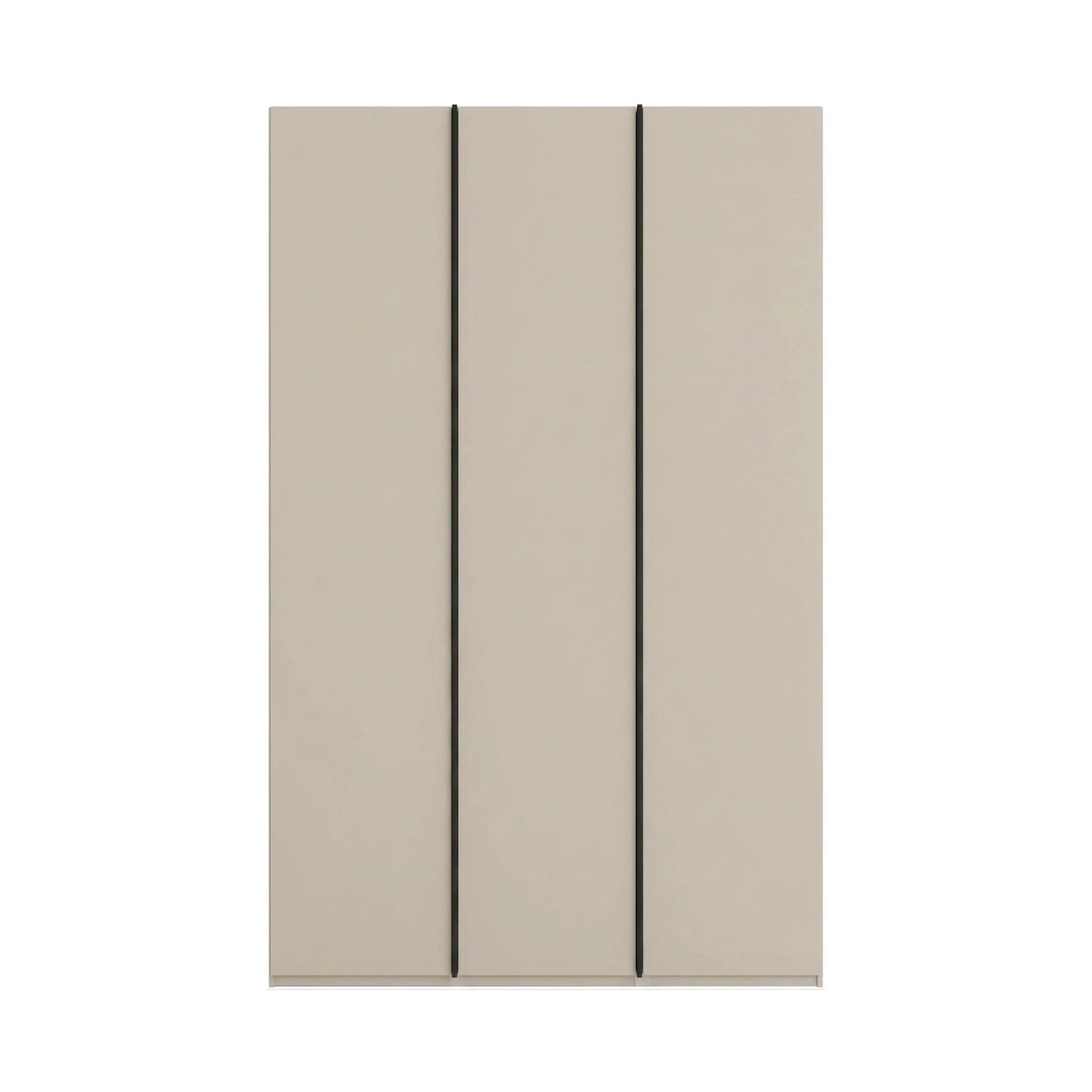 Champagne Rauch Symphony 3 Door wardrobe with full panel doors Width 151cm