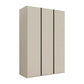 Champagne Rauch Symphony 3 Door wardrobe with full panel doors and premium storage
