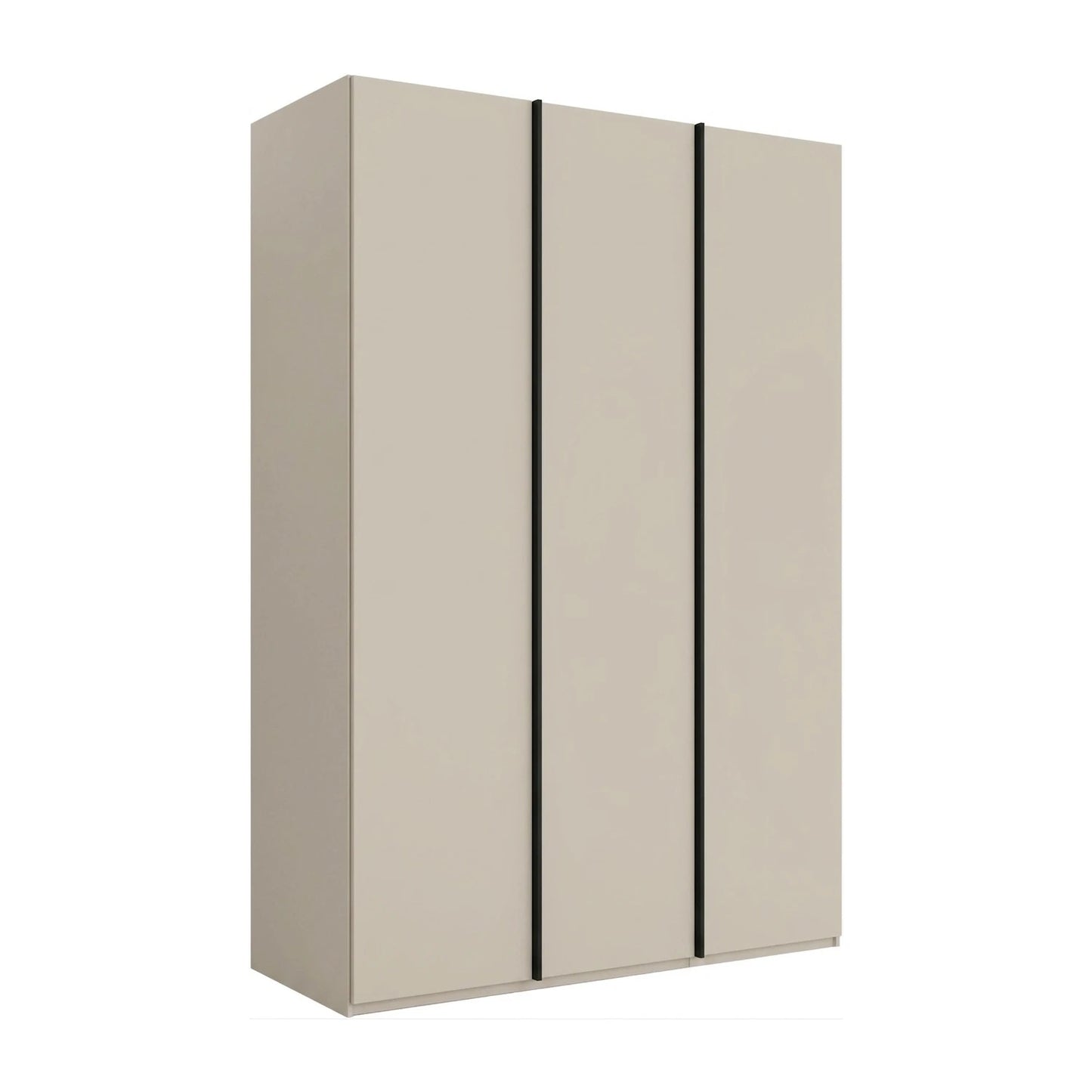 Champagne Rauch Symphony 3 Door wardrobe with full panel doors and premium storage