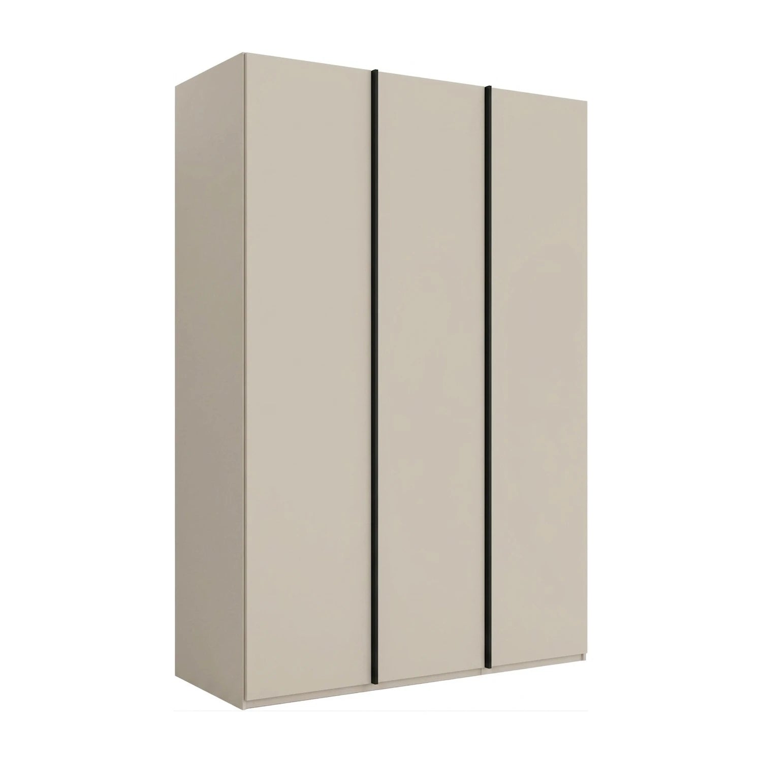 Champagne Rauch Symphony 3 Door wardrobe with full panel doors and premium storage
