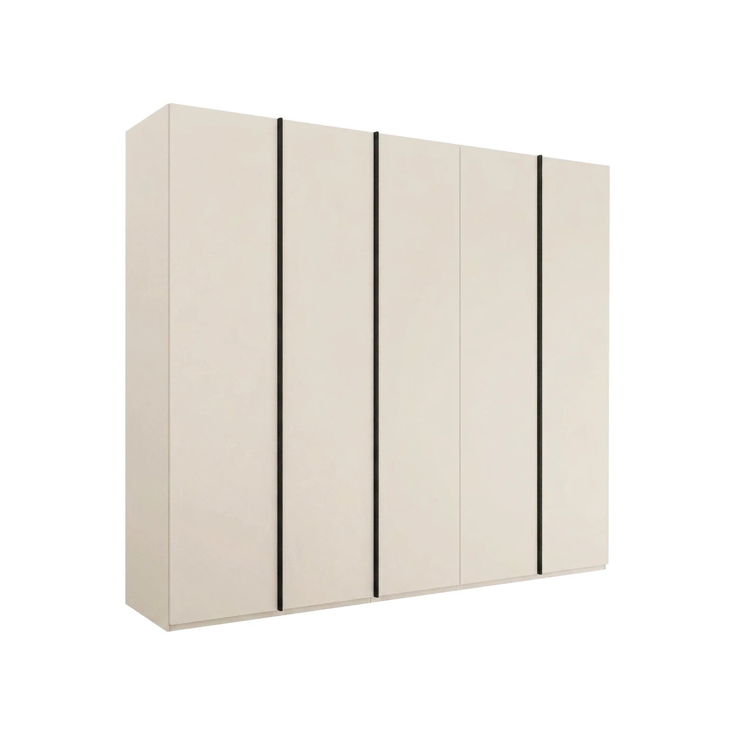 Symphony 251cm Decor 5 Door Hinged Wardrobe
