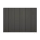 Rauch Symphony Metallic Grey 6 Door Hinged Wardrobe with Large Metal Handles, available in 2 heights 223cm and 236cm   