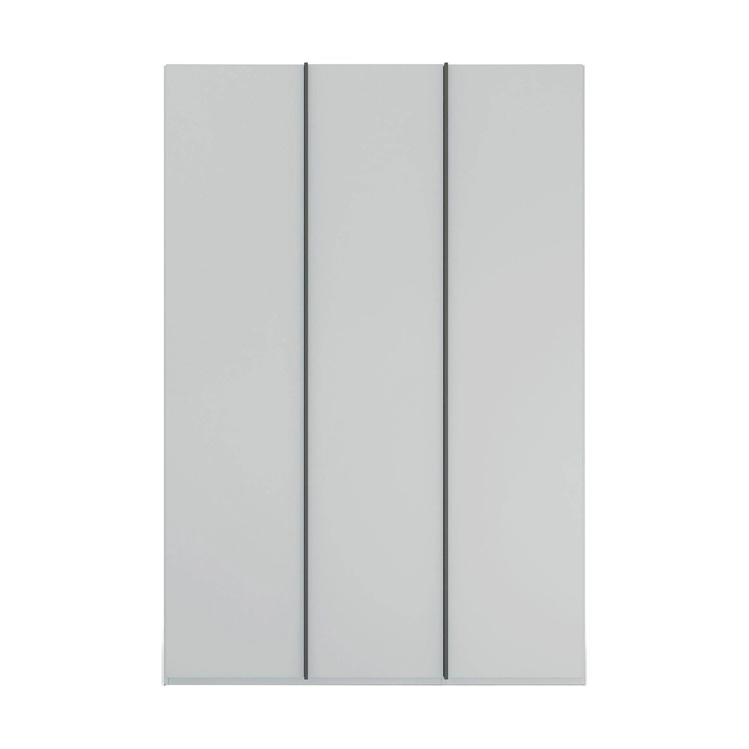 Rauch Symphony 3 Door wardrobe in Silk Grey with full panel doors and premium storage