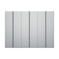 Rauch Symphony Silk Grey 6 Door Hinged Wardrobe with Large Metal Handles, available in 2 heights 223cm and 236cm   
