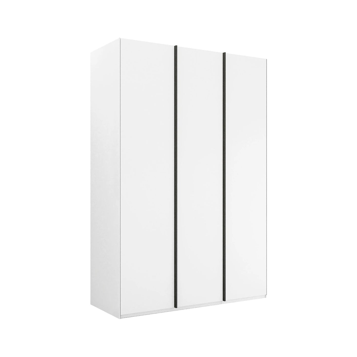 White Rauch Symphony wardrobe with full panel doors and premium storage