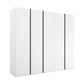 Symphony 251cm Decor 5 Door Hinged Wardrobe