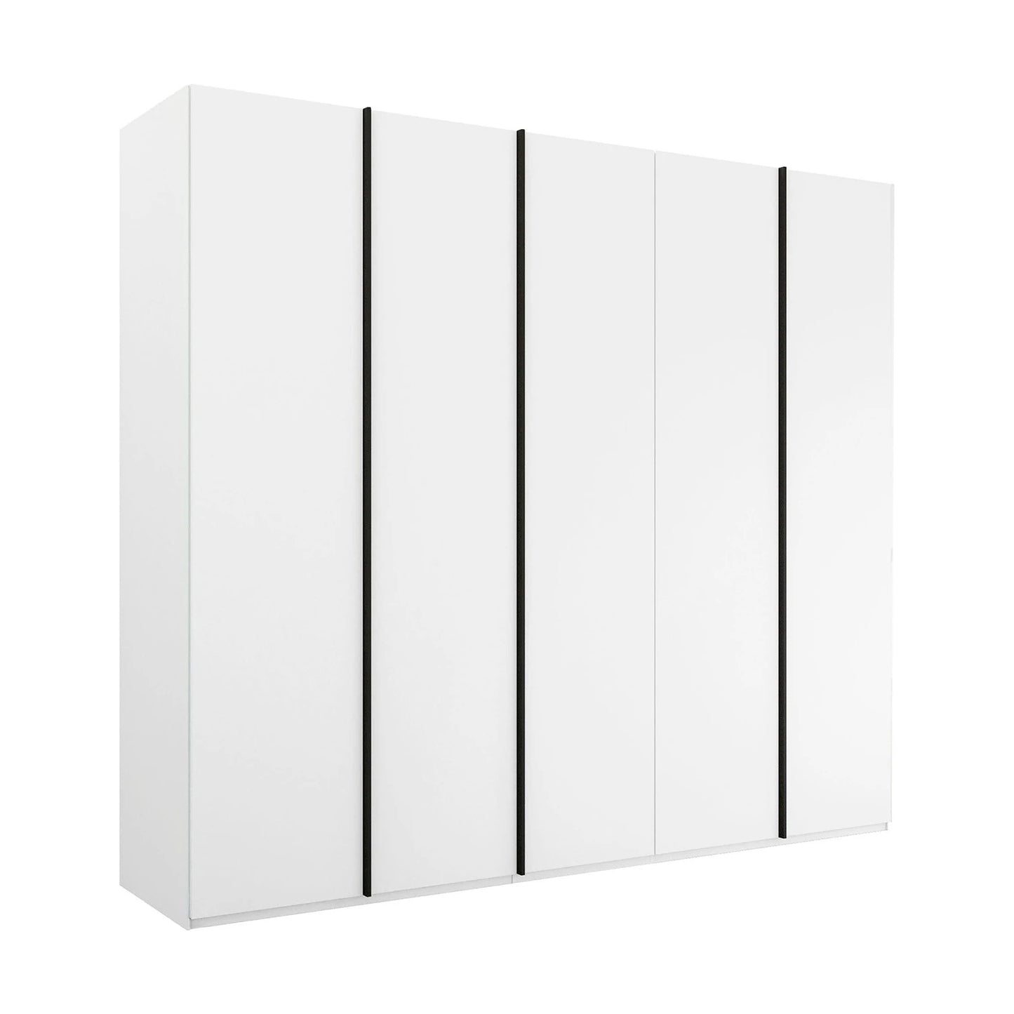 Symphony 251cm Decor 5 Door Hinged Wardrobe