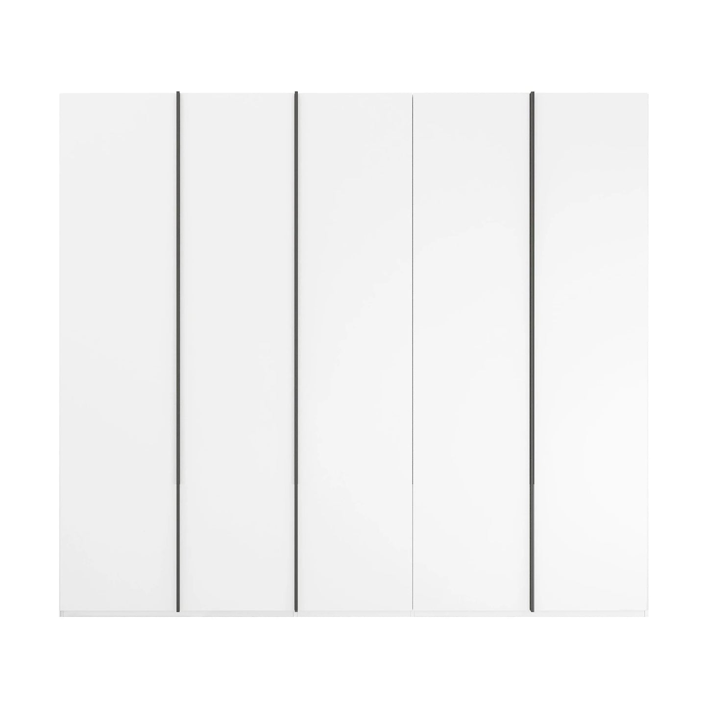 Symphony 251cm Decor 5 Door Hinged Wardrobe